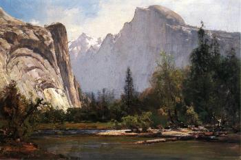 Royal Arches and Half Dome Yosemite